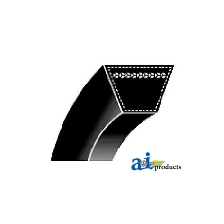 A & I Products Classical V-Belt  (5/8" X 78") 11" x5" x1.2" A-B75
